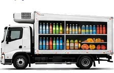 Camión refrigerado